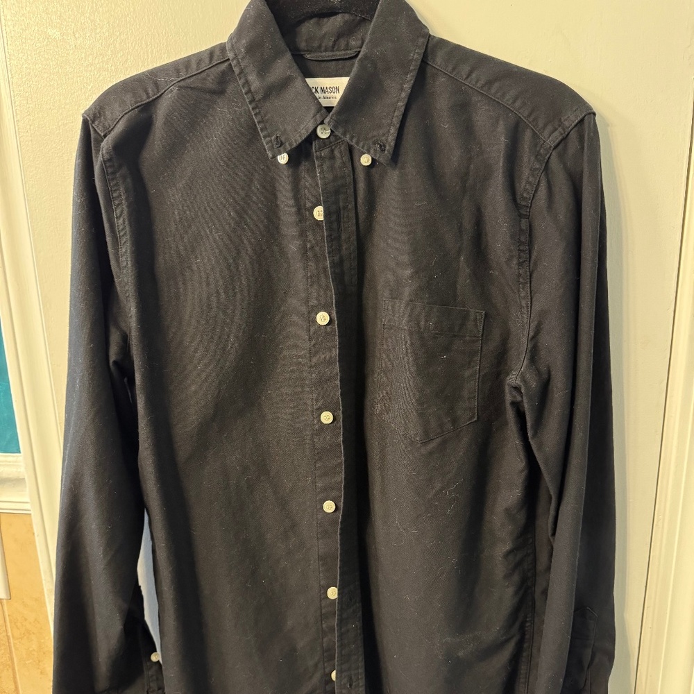 Buck Mason - Perfect Oxford (Black)